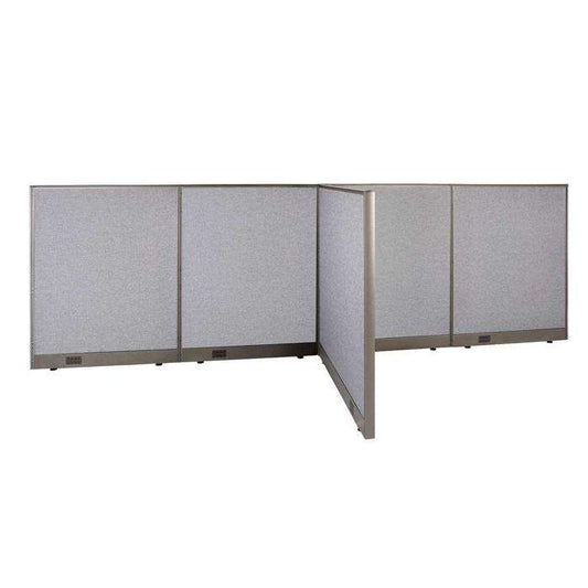 GOF Office T-Shaped Partition 48D x 144W x 48H - Kainosbuy.com