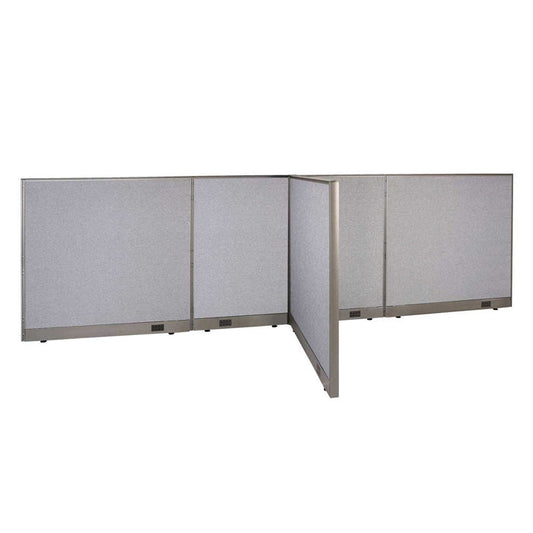 GOF Office T-Shaped Partition 48D x 156W x 48H - Kainosbuy.com