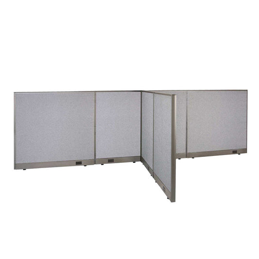 GOF Office T-Shaped Partition 60D x 156W x 48H - Kainosbuy.com