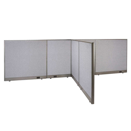 GOF Office T-Shaped Partition 72D x 156W x 48H - Kainosbuy.com