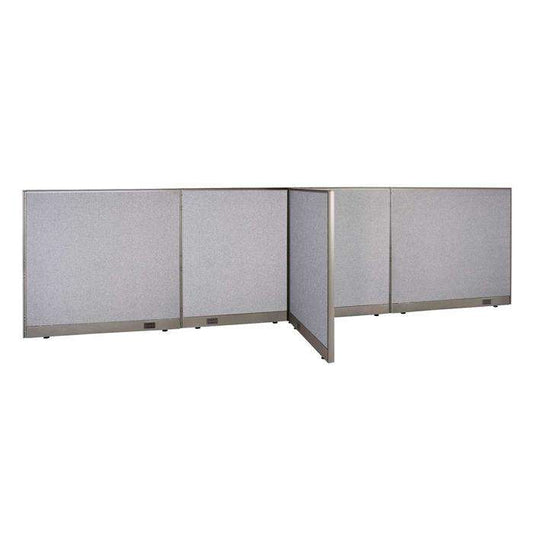 GOF Office T-Shaped Partition 36D x 168W x 48H - Kainosbuy.com