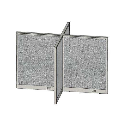 GOF Office X-Shaped Partition 60D x 72W x 48H - Kainosbuy.com