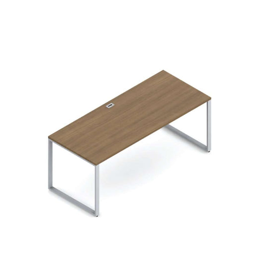 Princeton Freestanding Desk with Metal Legs - Kainosbuy.com
