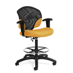 Customized Low Back Task Drafting Stool
