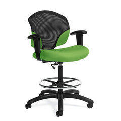 Customized Low Back Task Drafting Stool