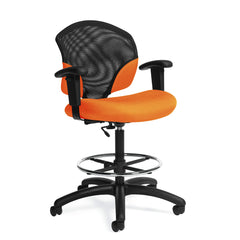 Customized Low Back Task Drafting Stool