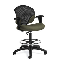 Customized Low Back Task Drafting Stool