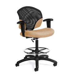 Customized Low Back Task Drafting Stool