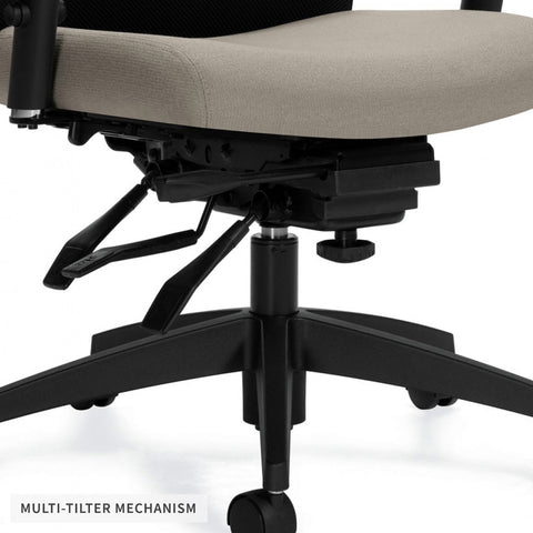 Weev Mesh Medium Back Multi-tilter Chair