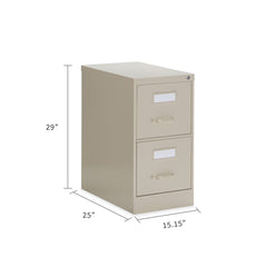 Letter / 2 Drawer Vertical File