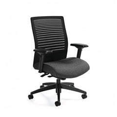 Loover Mesh Medium Back Weight Sensing Synchro-Tilter Chair