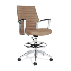 Customized Medium Back Stool