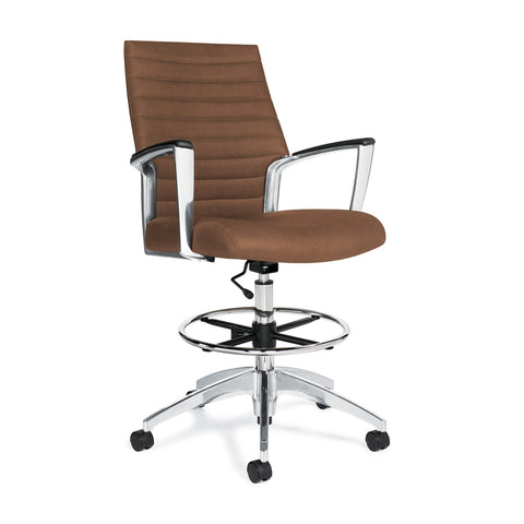 Customized Medium Back Stool