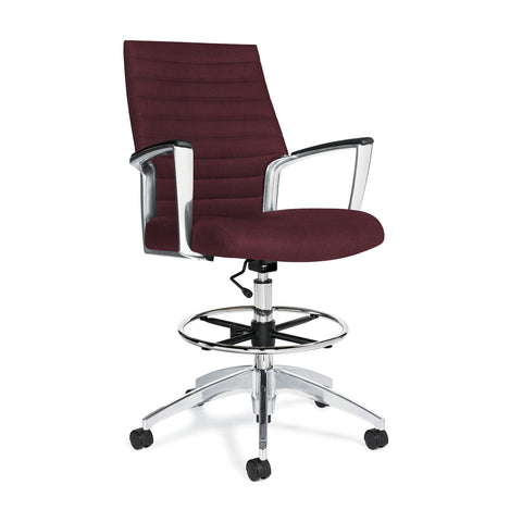 Customized Medium Back Stool