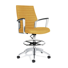 Customized Medium Back Stool