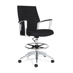 Customized Medium Back Stool