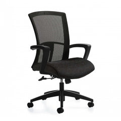 Vion Mesh Fixed Arm High Back Tilter Chair