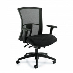 Vion Mesh Medium Back Synchro-Tilter with Back Angle adjustment Chair