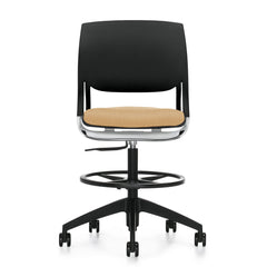 Customized Novello Upholstered Seat & Polypropylene Back Chair