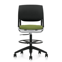 Customized Novello Upholstered Seat & Polypropylene Back Chair