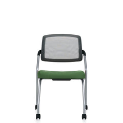 Customized Flip Up Seat Nesting Chair with Casters
