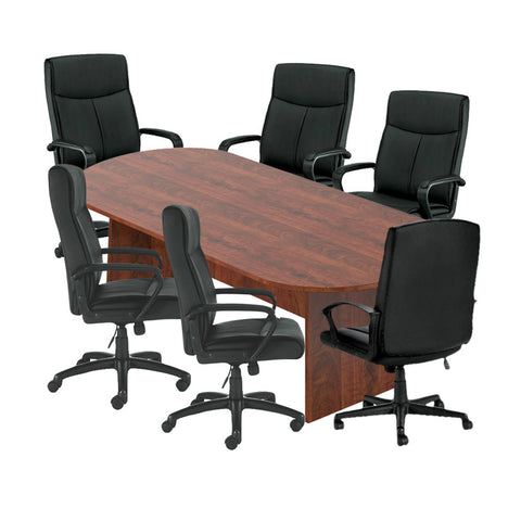 6ft, 8ft, 10ft Racetrack Conference Table and Chair (G11782B) Set