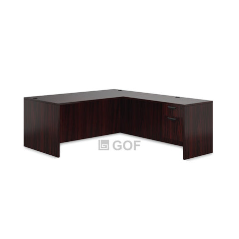 GOF 3 Person Separate Workstation Cubicle (5.5'D x 18'W x 5'H -W)