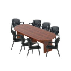 6ft, 8ft, 10ft Racetrack Conference Table and Chair (G3915B) Set