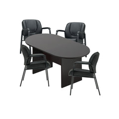6ft, 8ft, 10ft Racetrack Conference Table and Chair (G3915B) Set