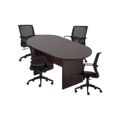 6ft, 8ft, 10ft Racetrack Conference Table and Chair (G13026B) Set