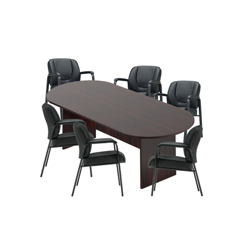 6ft, 8ft, 10ft Racetrack Conference Table and Chair (G3915B) Set
