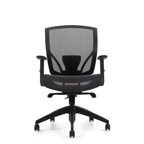 Mesh Mid Back Synchro-Tilter Chair
