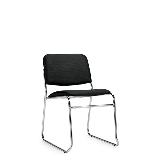 Fabric Stack Armless Chair