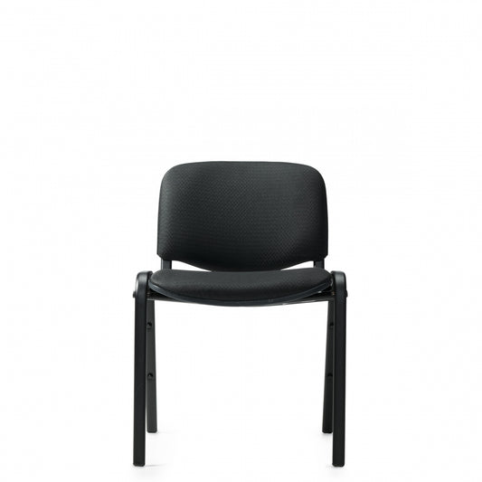 Fabric Stack Guest Chair Armless Chair