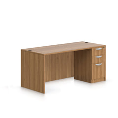 66"x30" Rectangular Desk with B/B/F pedestal