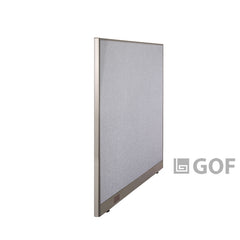 GOF 48"W x 48”/60”/72”H, Wall-Mounted Fabric Partition Package