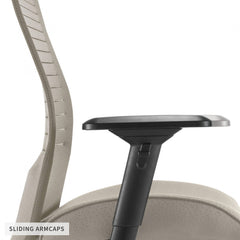 Loover Mesh High Back Weight Sensing Synchro-Tilter Chair