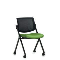 Customized Flip Seat Mesh Back Guest Chair