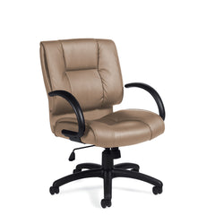 Customized Mid/High Back Luxhide Management Tilter Chair