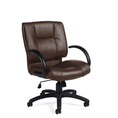 Customized Mid/High Back Luxhide Management Tilter Chair