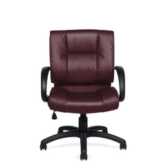 Customized Mid/High Back Luxhide Management Tilter Chair