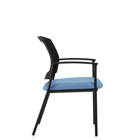 Customized Mesh Back Guest Chair with Armrest