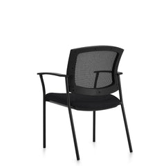 Customized Mesh Back Guest Chair with Armrest