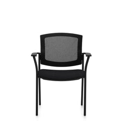 Customized Mesh Back Guest Chair with Armrest
