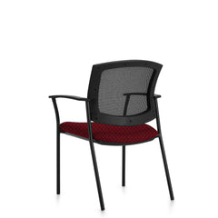 Customized Mesh Back Guest Chair with Armrest