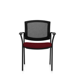 Customized Mesh Back Guest Chair with Armrest