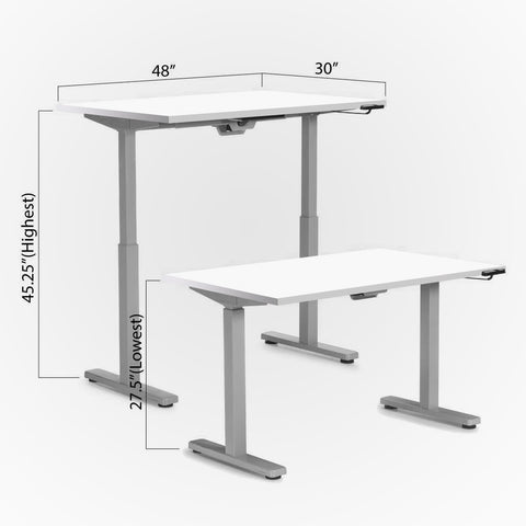 Height Adjustable Desk 48" x 30"
