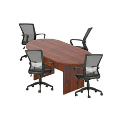 6ft, 8ft, 10ft Racetrack Conference Table and Chair (G10705B) Set