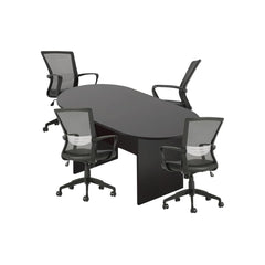 6ft, 8ft, 10ft Racetrack Conference Table and Chair (G10705B) Set