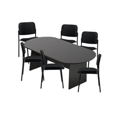 6ft, 8ft, 10ft Racetrack Conference Table and Chair (G2748) Set